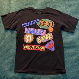 Half Evil 333 Vintage Stamp Tee